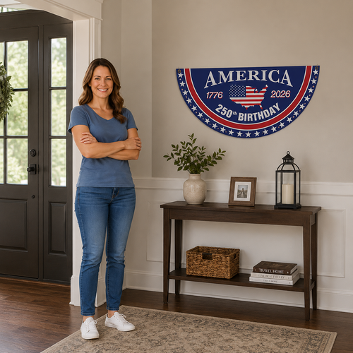 Small - America's 250th Birthday Banner