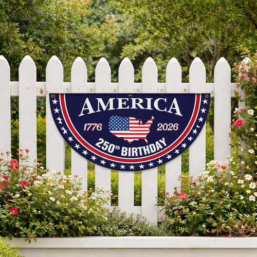 Small - America's 250th Birthday Banner