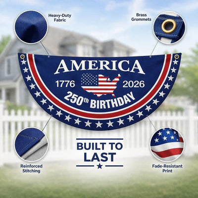 Celebrate America's 250th Birthday Official Banner