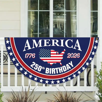 Celebrate America's 250th Birthday Official Banner